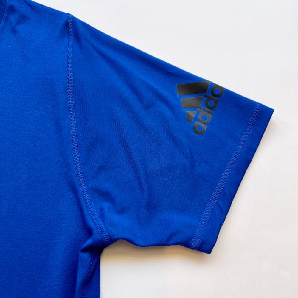 🌹2 for $20🌹NWOT. Adidas Men's Freelift Climalite T-shirt In Royal Blue. Size M - Picture 5 of 13